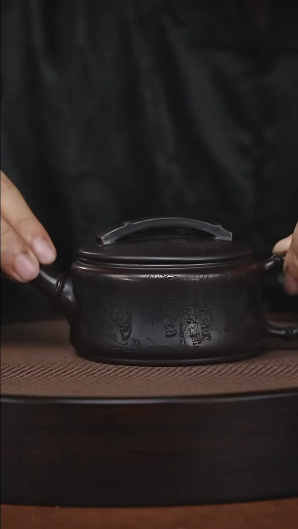 茶壶紫砂原矿紫砂壶