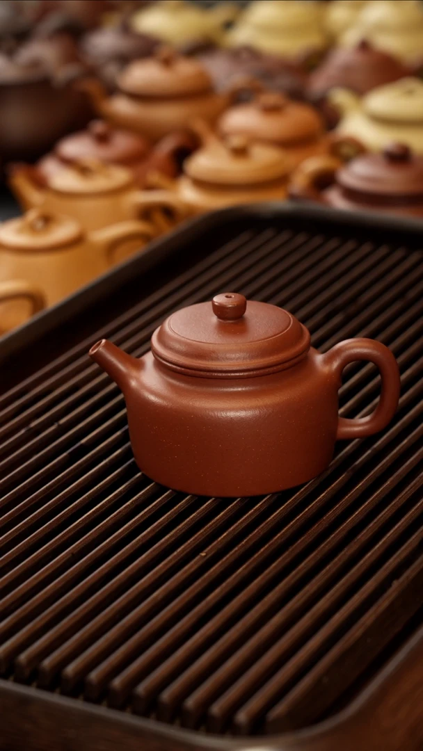 茶壶紫砂盲订：150cc平底德钟蜀南纯料底槽清