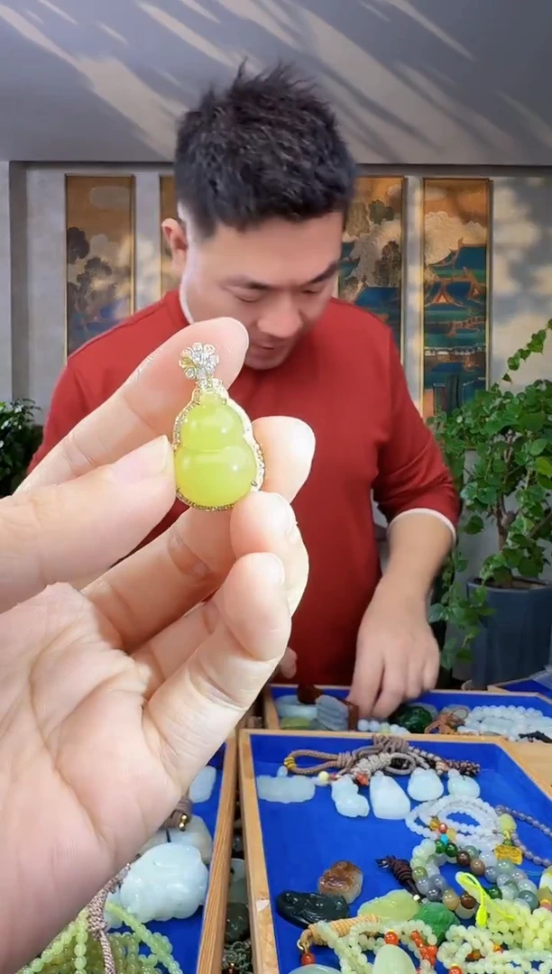 未镶嵌和田玉挂件拍一发一
