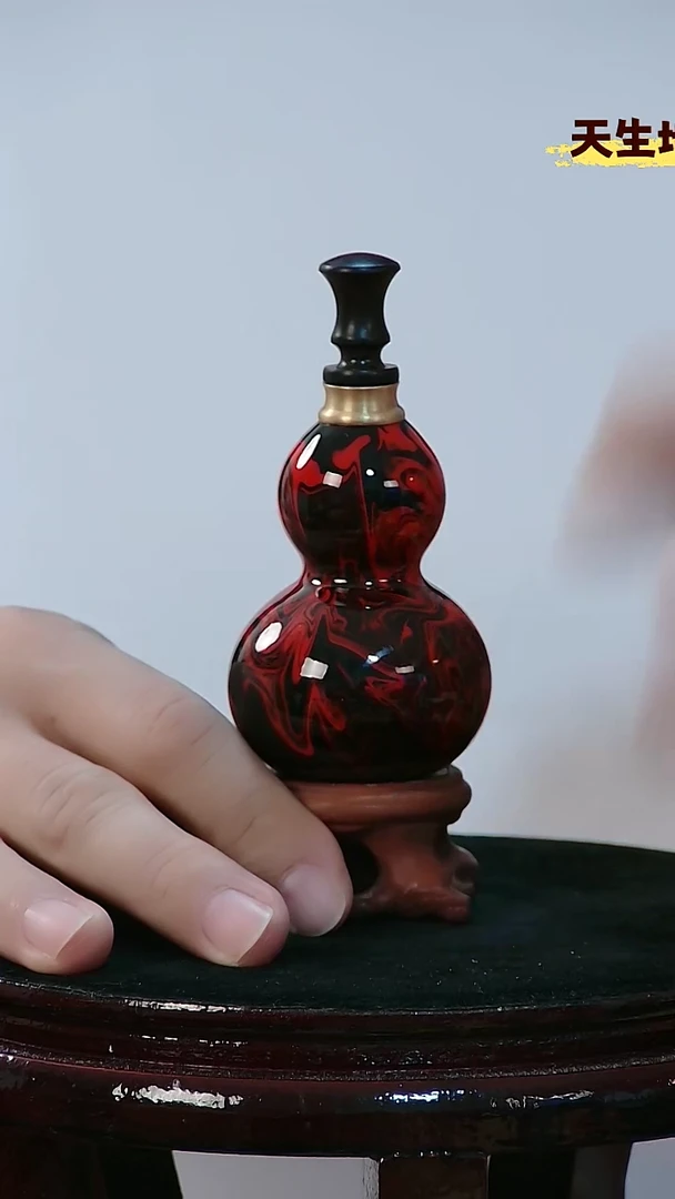 藤∞****༒葫芦茶刀把件190