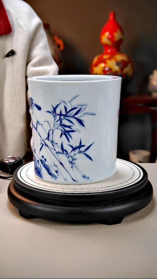 摆件陶景德镇手绘陶瓷