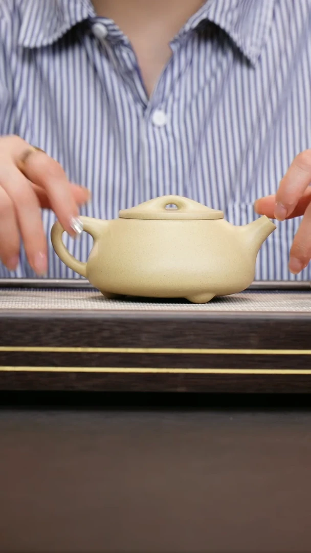 茶壶紫砂本山绿泥  景舟满瓢