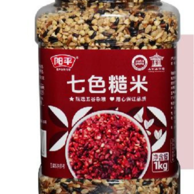 阳平罐装七色糙米1kg 5864