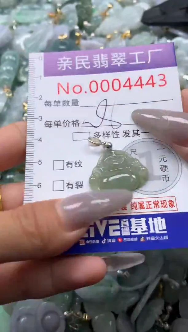 颈饰未镶嵌翡翠4443