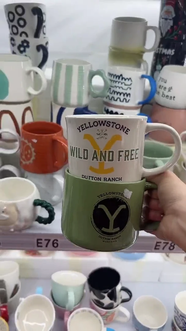 【闪购商品】杯部分微瑕 高温陶瓷杯