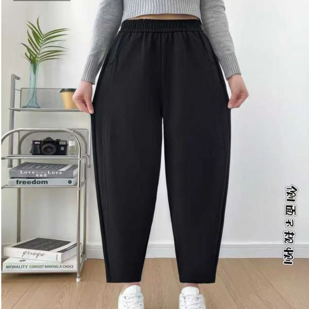 女士时尚百搭休闲裤9660-A116***