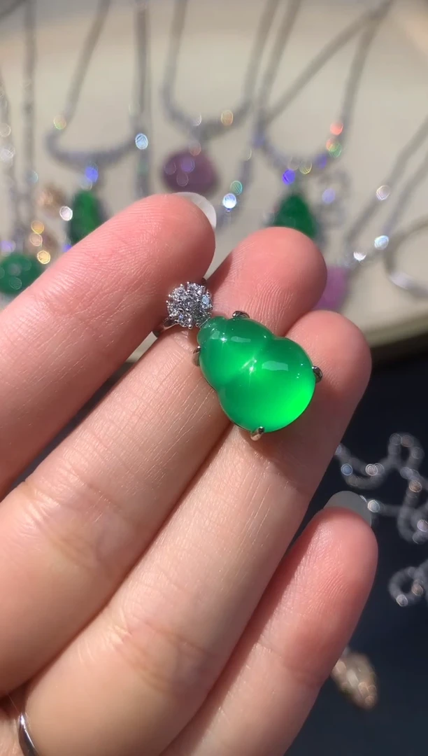 玛瑙/玉髓吊坠（不含链）银S925镶嵌A72 |  268