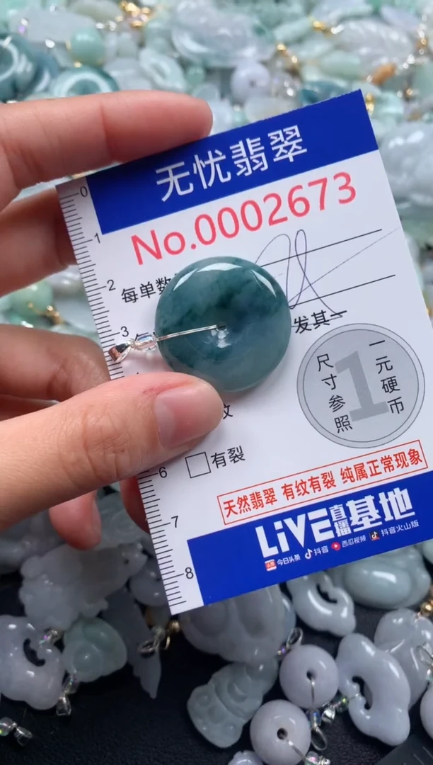 颈饰未镶嵌翡翠2673