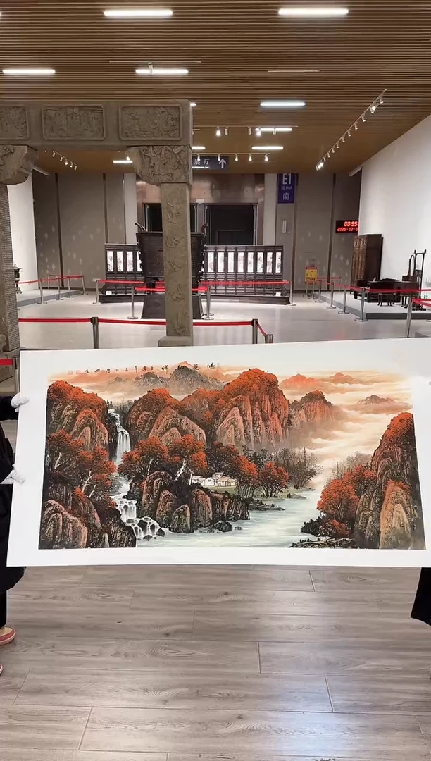 【闪购商品】国画78 赵隆轩艺术馆李庆兴老师作品