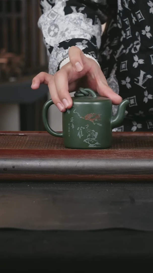 【闪购商品】紫砂茶壶11 原矿紫砂壶 绿泥