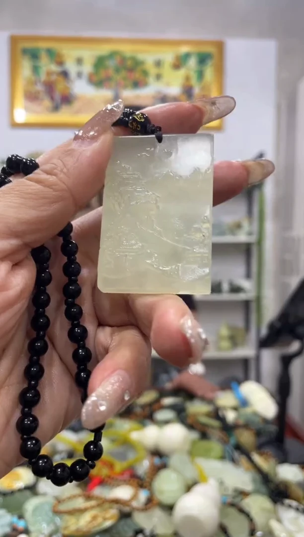 【闪购商品】岫玉吊坠未镶嵌