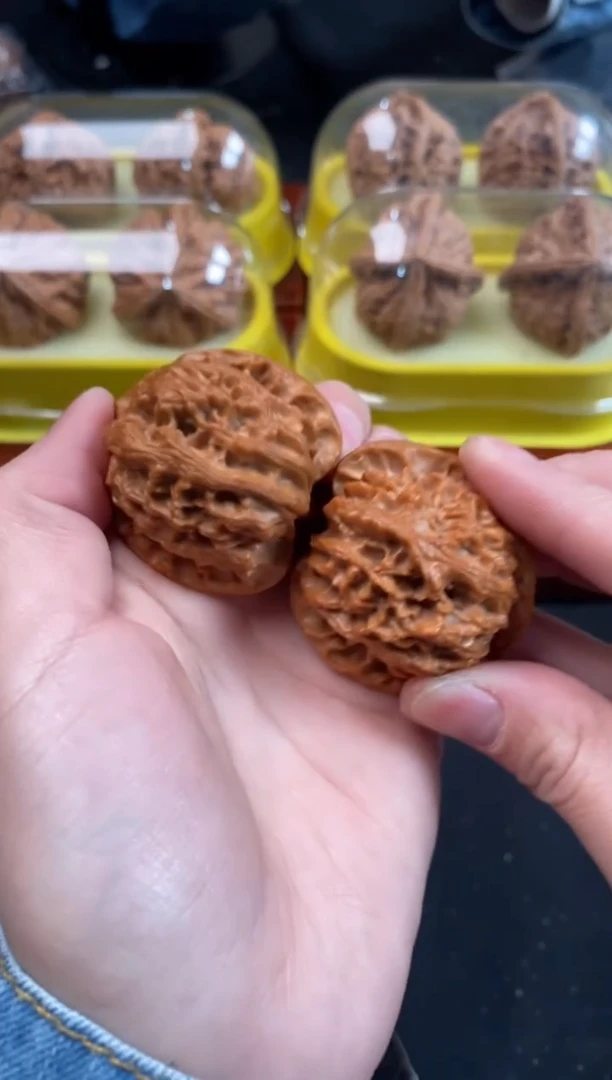 把件文玩核桃苹果园38尺A551