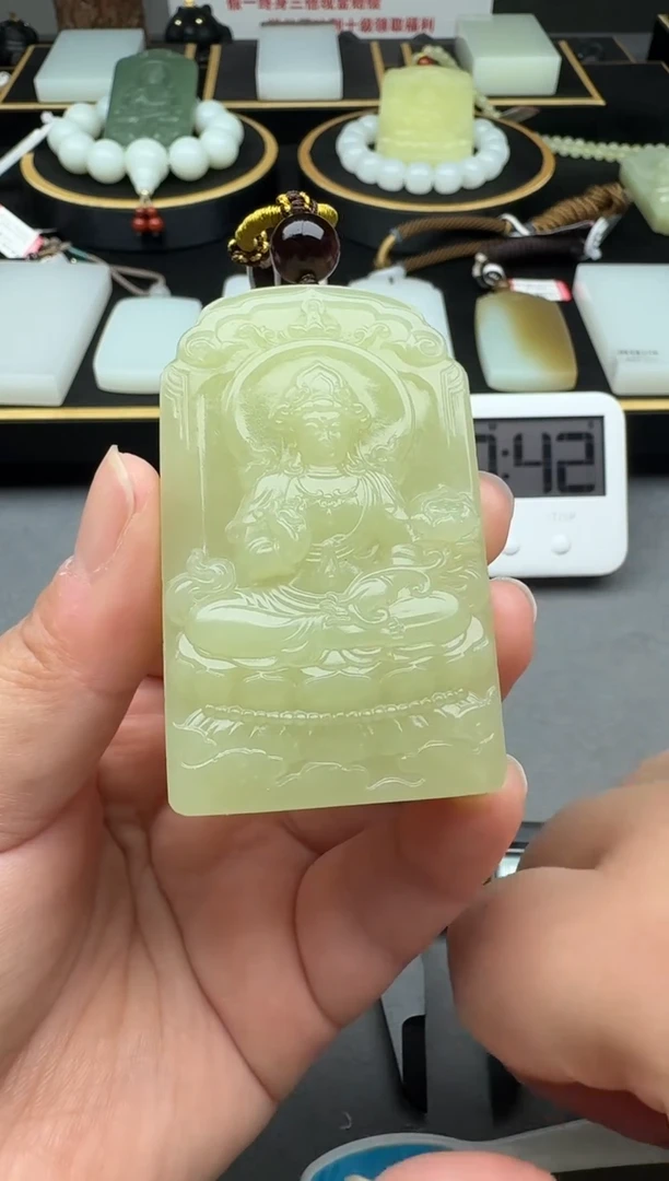 颈饰未镶嵌和田玉4