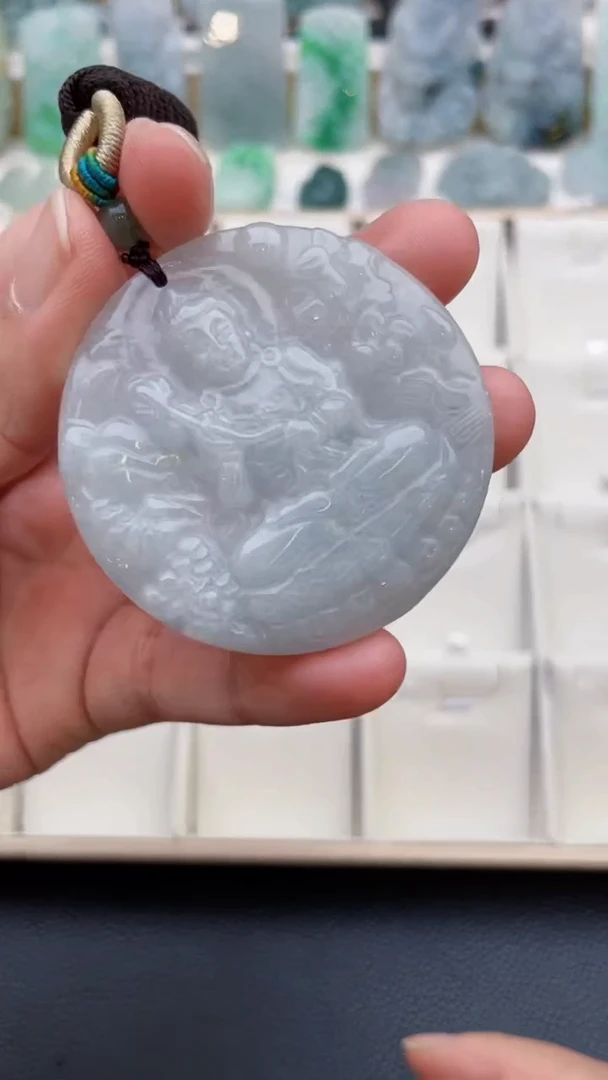 颈饰未镶嵌翡翠天然缅甸翡翠A货101