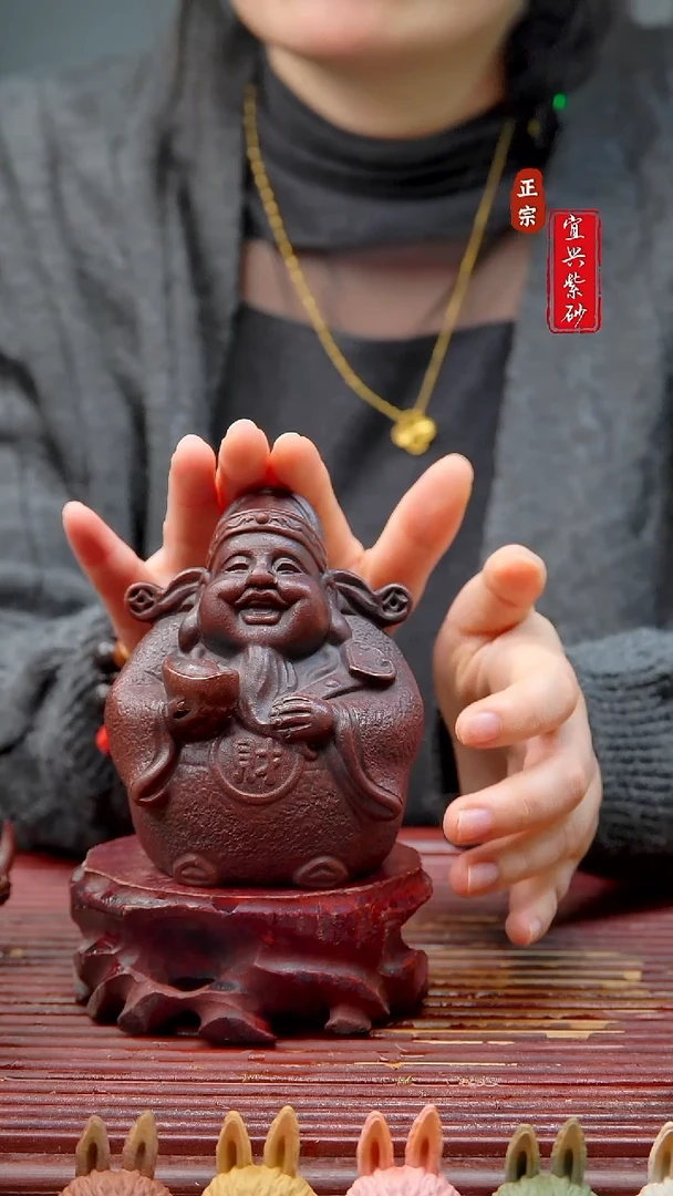 紫砂茶宠宜兴紫砂茶宠摆件