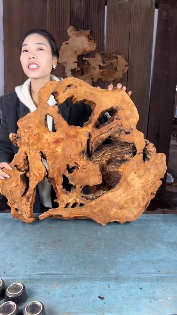 【闪购商品】香杉木木艺杉木瘤随型【原料】052