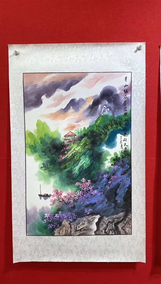 国画国画NYQ杰牛云勤老师作品