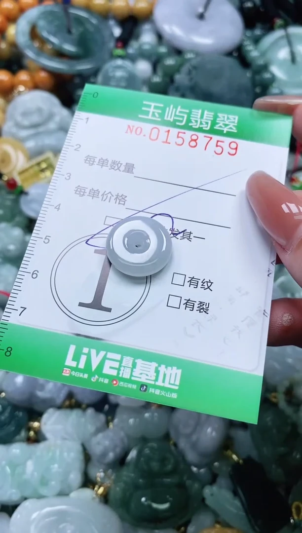 翡翠未镶嵌颈饰闪购0158759多样性发其一