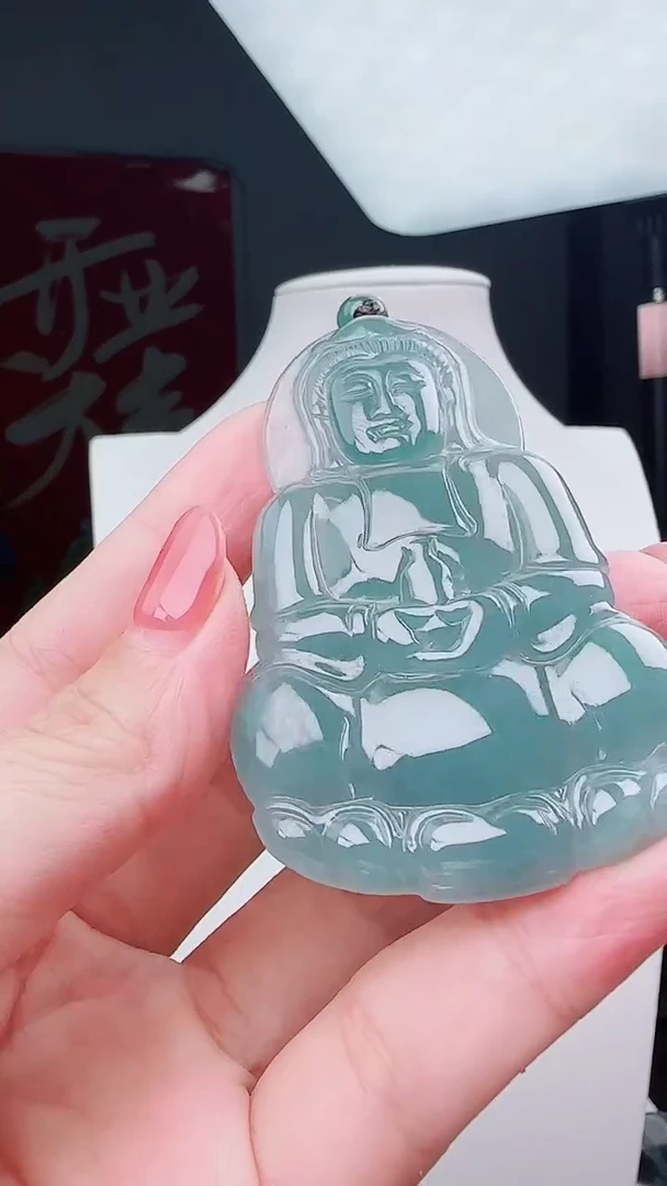颈饰未镶嵌翡翠多样性发其一79472     大观音