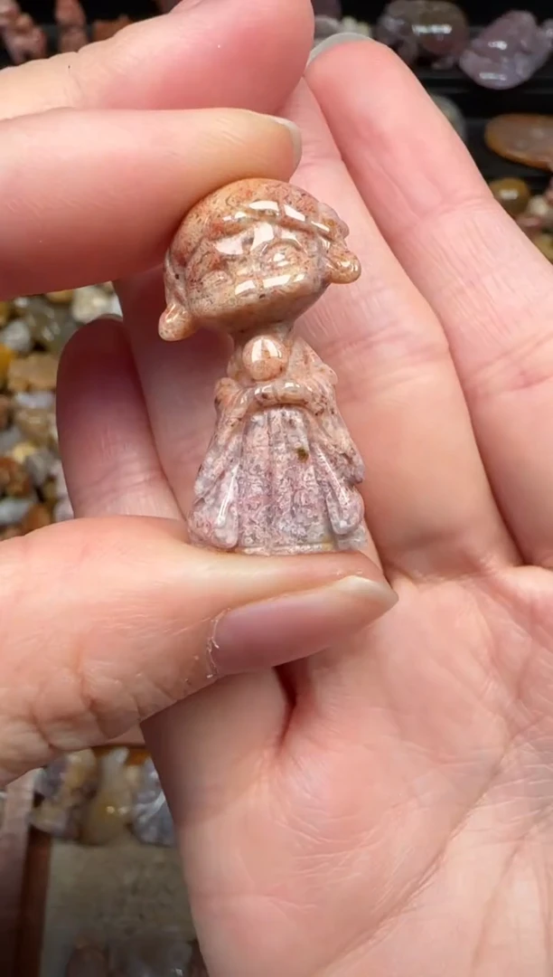 颈饰未镶嵌硅化珊瑚（珊瑚玉）625