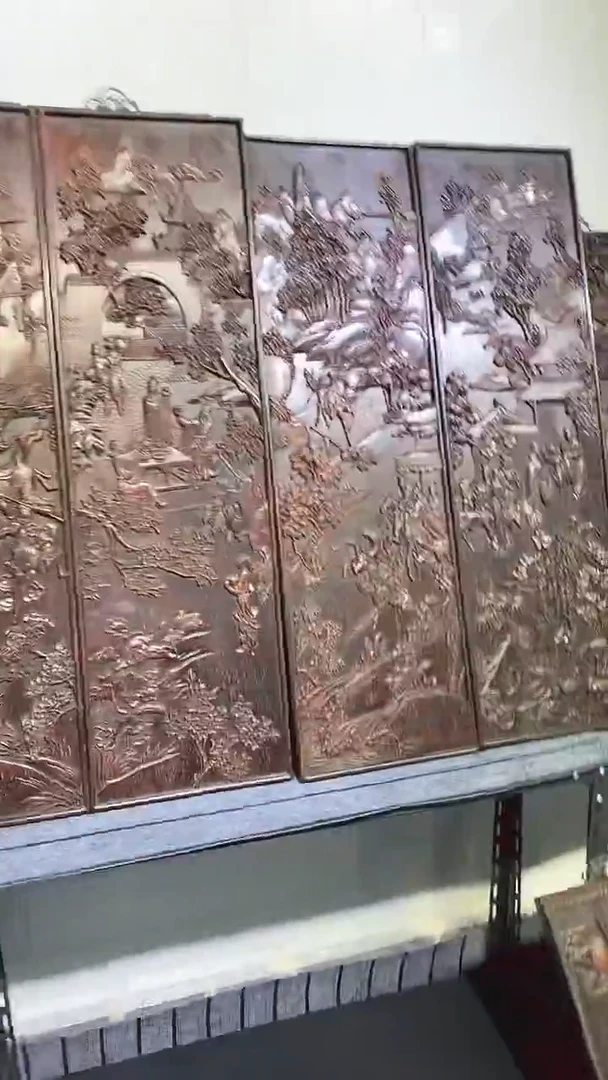 木紫檀雕刻一物一拍