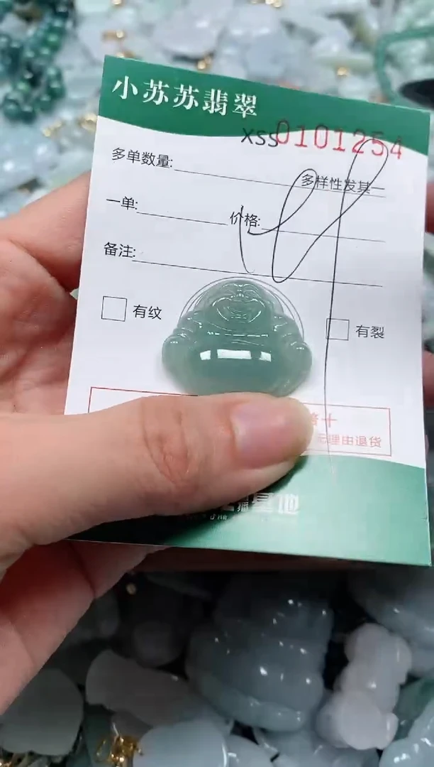 【闪购商品】翡翠颈饰未镶嵌闪购商品0101254