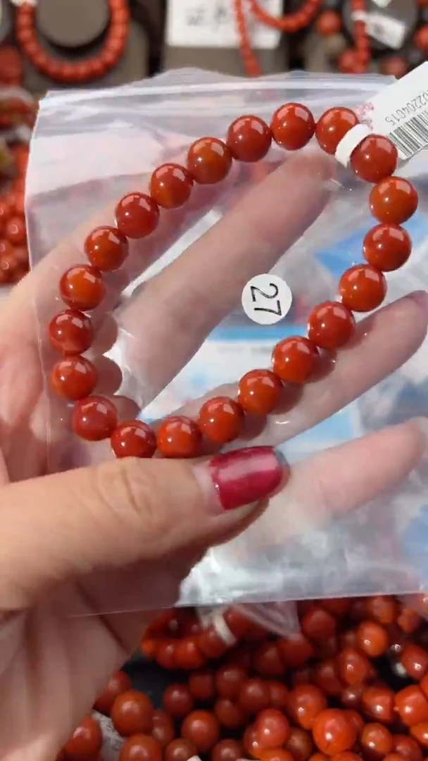 【闪购商品】南红玛瑙手串未镶嵌9+