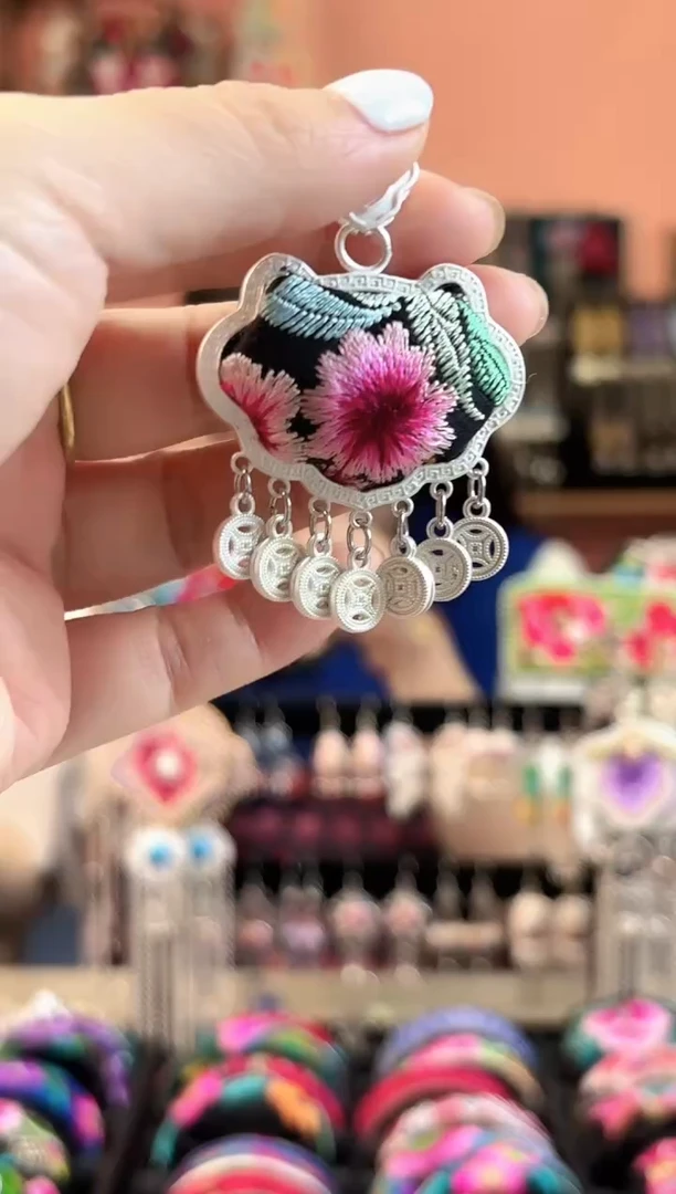 织绣艺枝独绣老绣饰品500下播福利