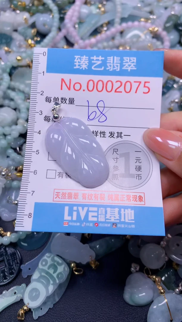颈饰未镶嵌翡翠2075