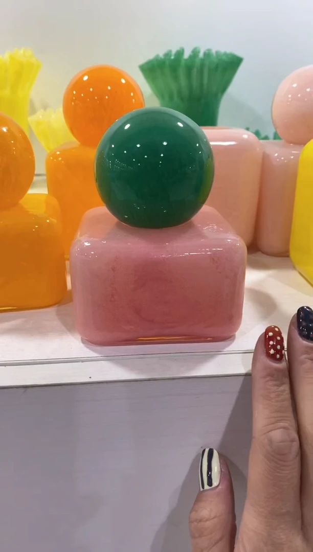 【闪购商品】琉璃慕忆家花瓶西瓜红扁