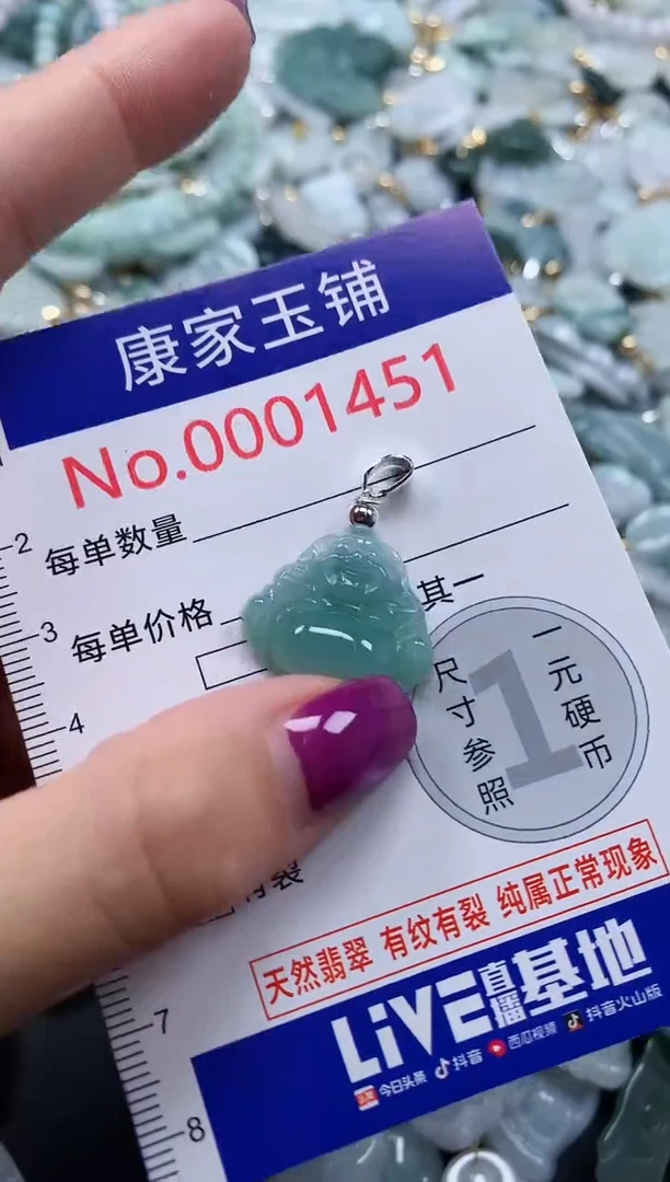 颈饰未镶嵌翡翠1451