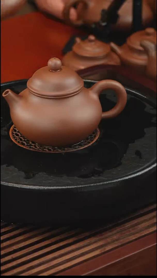 茶壶紫砂陈运财 一厂老料