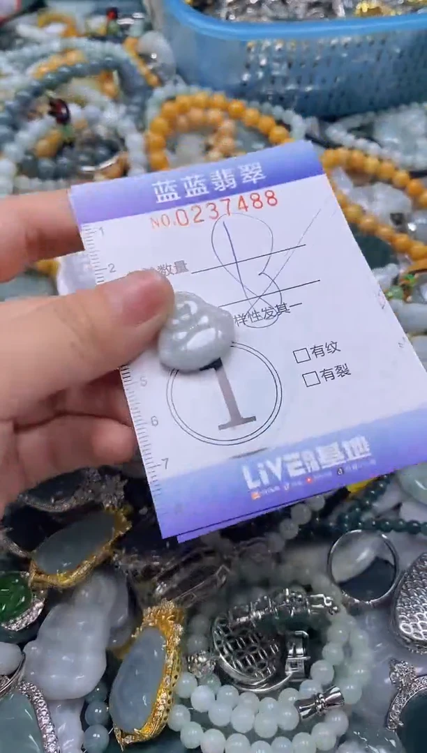 翡翠未镶嵌颈饰闪购0237488