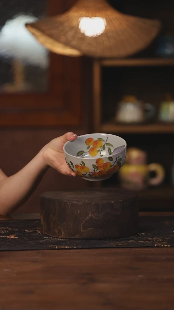 陶瓷景德镇高温釉下手绘陶瓷121