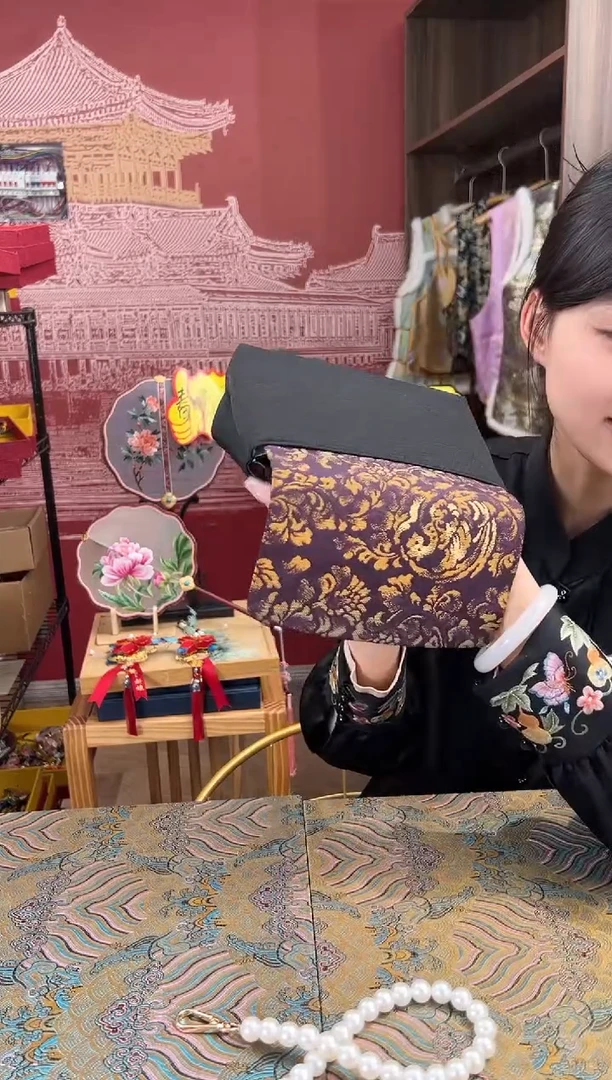 【闪购商品】刺绣苏绣手工刺绣包包