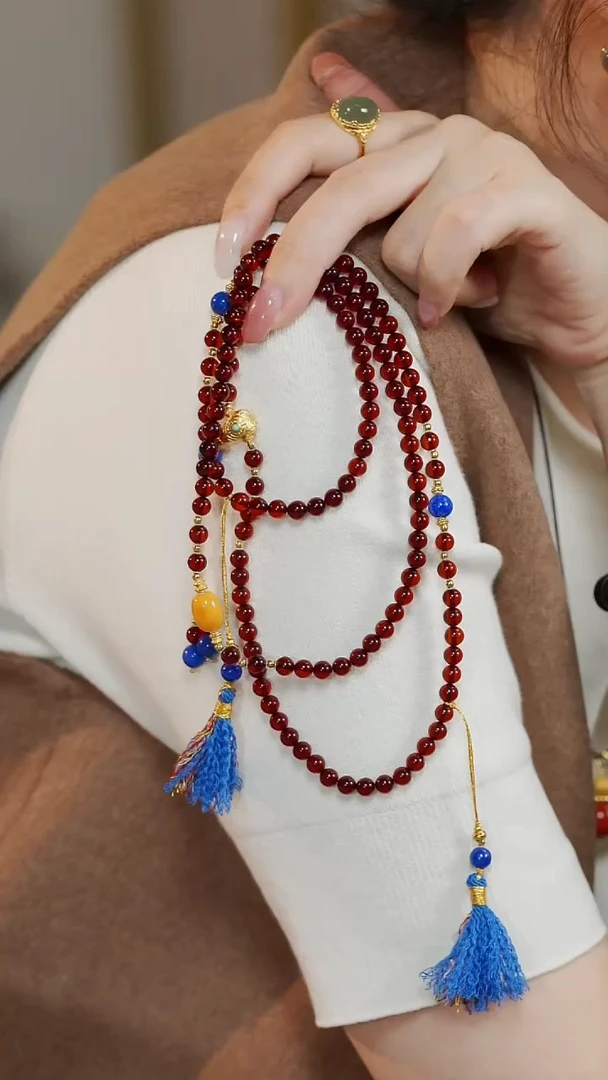 手串/手链/手镯猛犸象牙【番石榴】5mm+*116手串（多样性发其一）