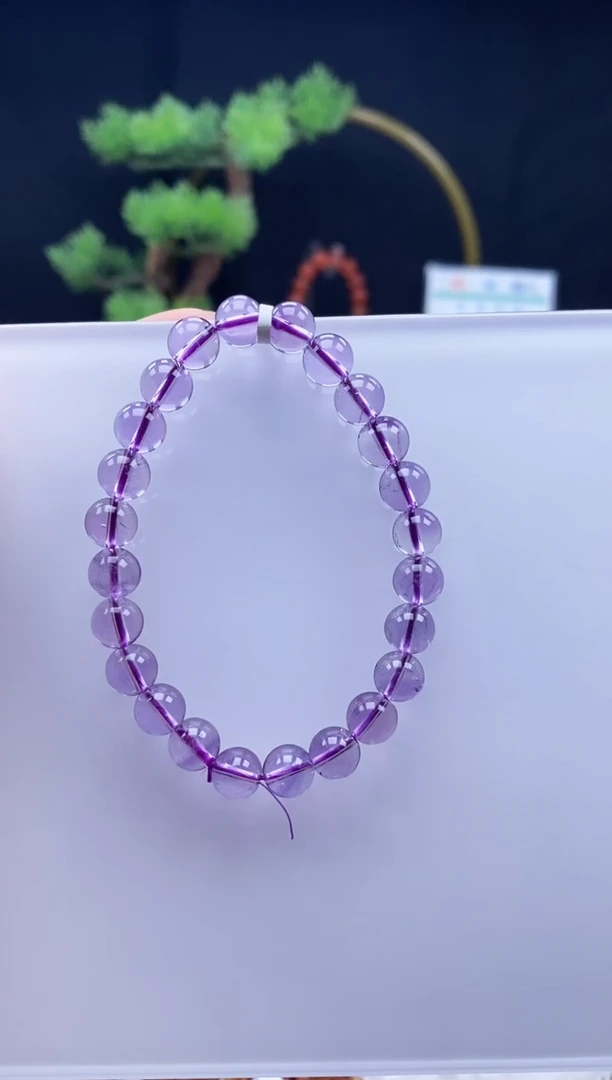 未镶嵌手串水晶7m巴西紫