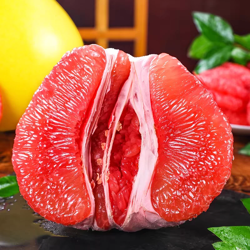 酸甜可口福建红心蜜柚新鲜现摘现发应季孕妇时令水果红心柚子