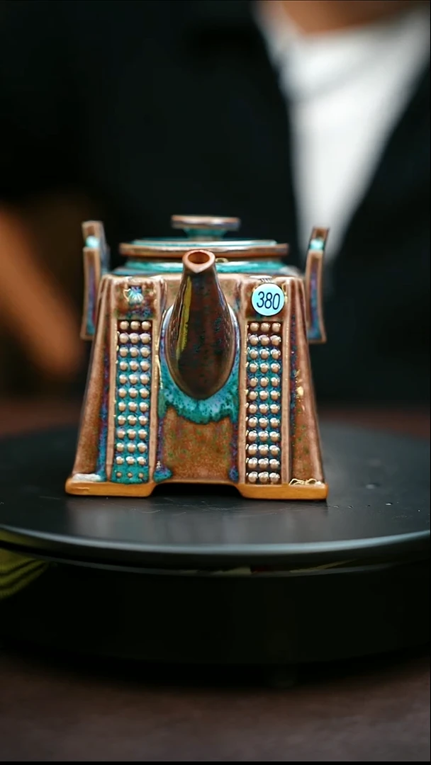 380#原矿钧瓷炉钧釉许君以昌壶