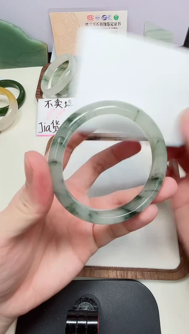 石英质玉手镯未镶嵌34#-圈口62.2