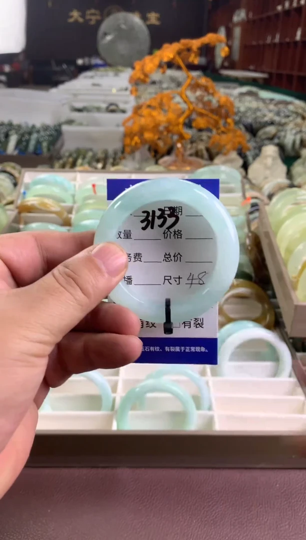 蛇纹石玉未镶嵌手镯3133