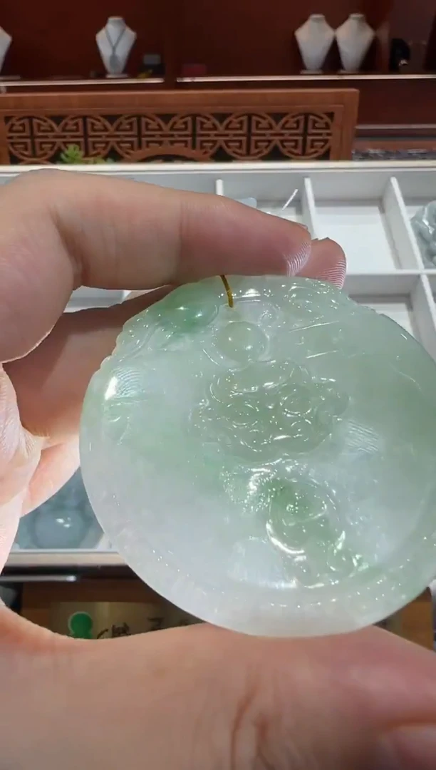 未镶嵌挂件翡翠A货翡翠多样性孤品