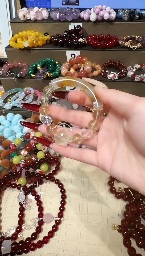 未镶嵌手串水晶多样发一