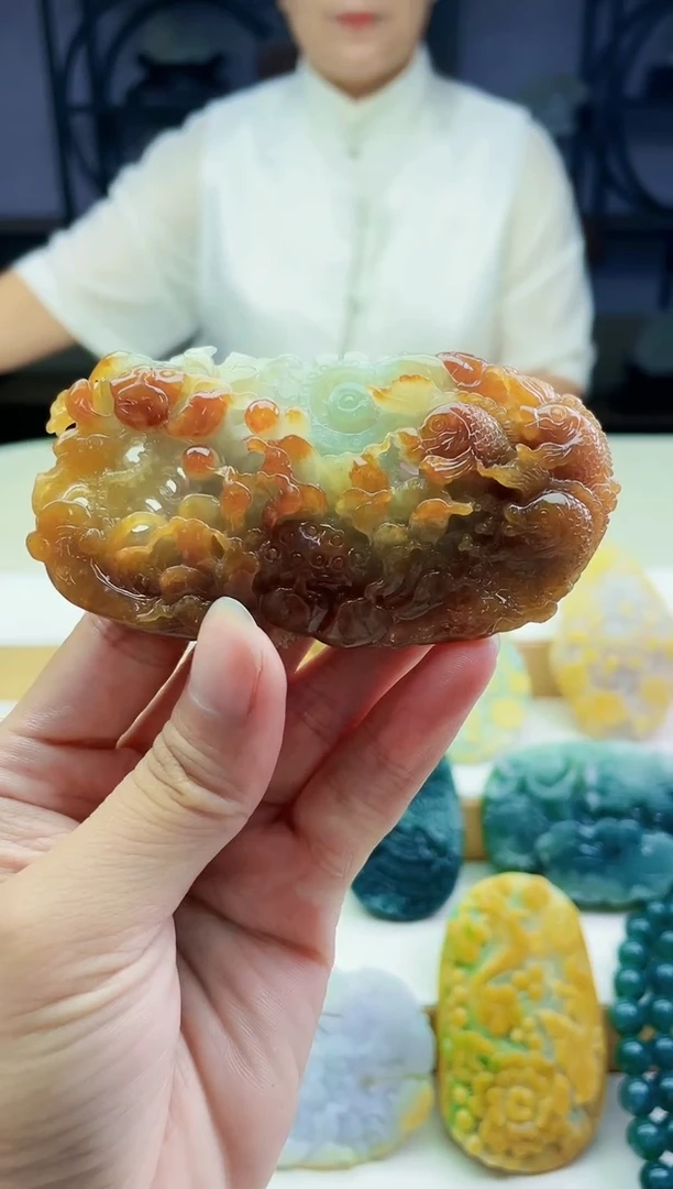 未镶嵌定制翡翠毛货09270192