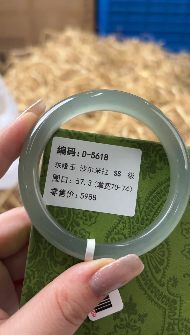 未镶嵌手镯石英质玉D-5618