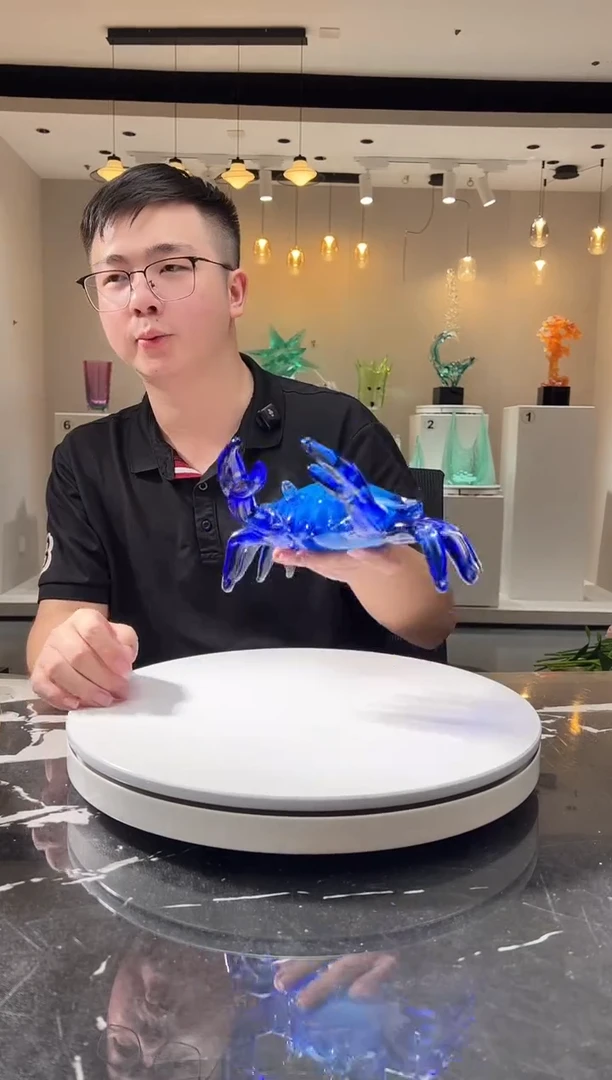 摆件巴比特美学 蓝色螃蟹