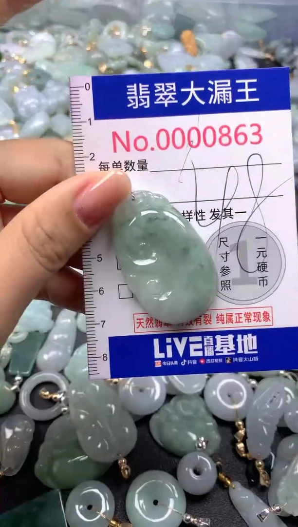 颈饰未镶嵌翡翠863