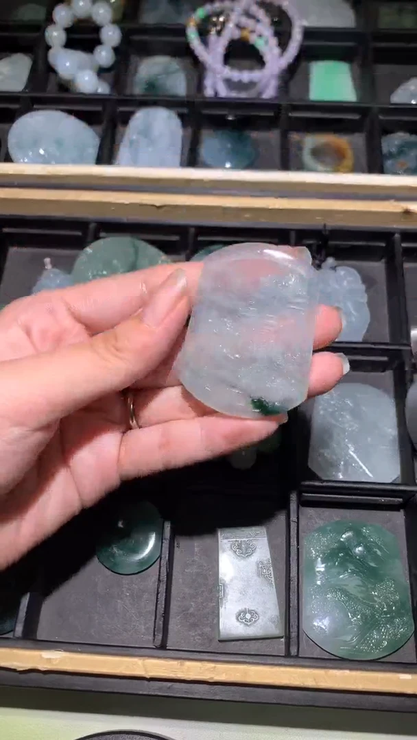 未镶嵌定制翡翠均**~-毛货不退不换-