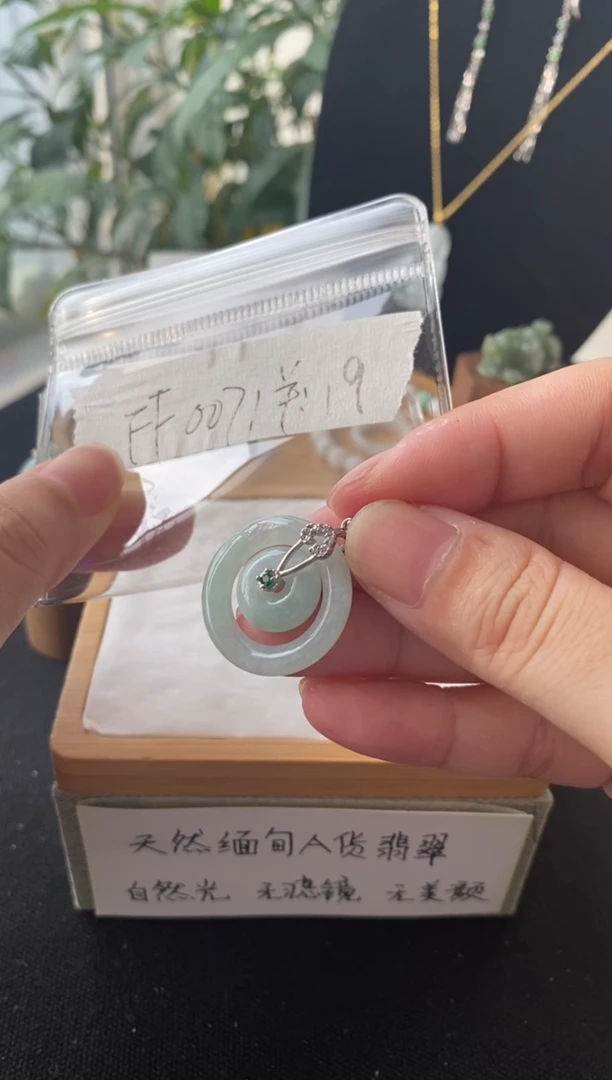 翡翠未镶嵌吊坠(不含链)FF0071