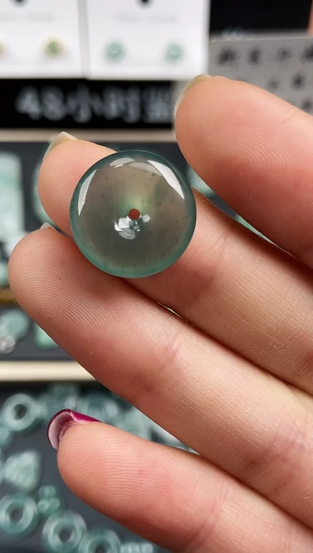 【闪购商品】翡翠吊坠(不含链)未镶嵌----99平安扣